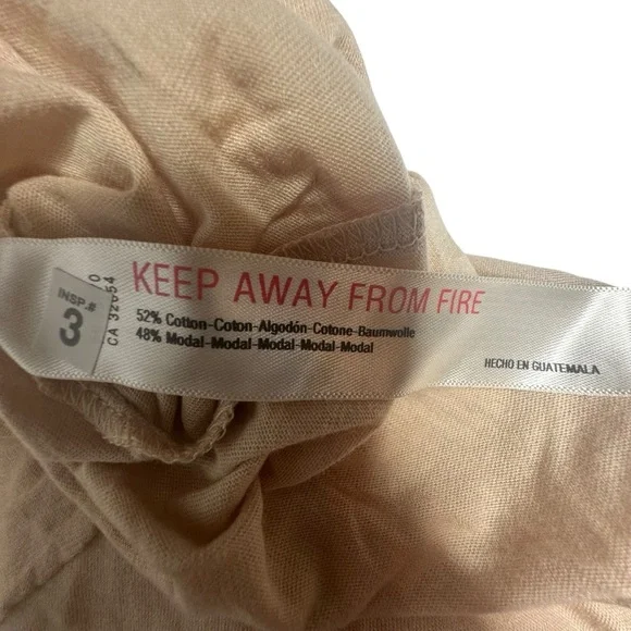 NWT Free People Beach Anytime Midi Long  Sleeve Dress xs in sand - Picture 4 of 15